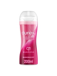 Durex 2 in 1 - Gel lubrificante e massaggiante al guaranà