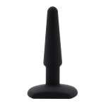 Plug Anal Silicone Black Mont 4.0