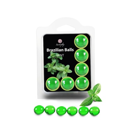 Secret Play Brazilian Balls Mint Parfümiert