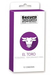 Préservatifs Secura EL TORO 12pc
