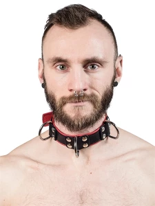 Bild von BDSM-Halskette aus echtem Leder Mister B