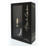 Luxurious Satisfyer Haute Couture Clitoral Stimulator in genuine leather and precious metal