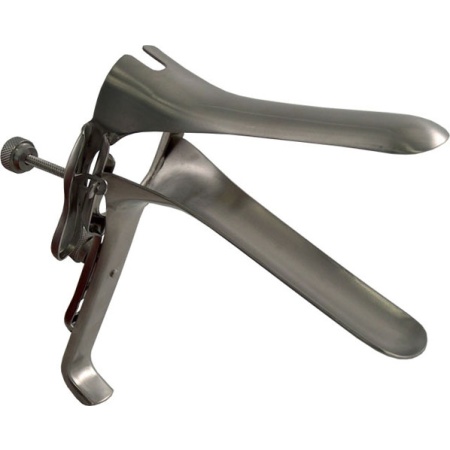 Mister B's Grave L stainless steel speculum for BDSM