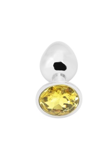 Image of the Steel Anal Plug - PLGZ Yellow S
