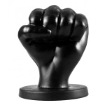 Image du Plug Anal XXL All Black Fist Poing Fermé 16,5 cm