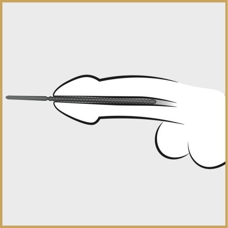 Harnröhren-Dilatator Penis Plug aus rostfreiem Stahl