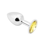 Immagine del plug anale in acciaio - PLGZ Yellow S