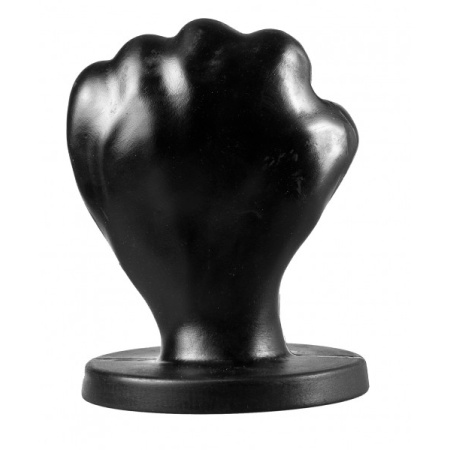 Image du Plug Anal XXL All Black Fist Poing Fermé 16,5 cm
