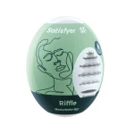 Masturbateur Satisfyer Eggcited Egg 'Riffle' blanc