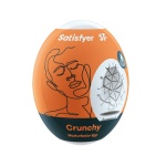 Image du produit Masturbateur Ultra-Flexible SATISFYER - Eggcited Egg 'Crunchy'