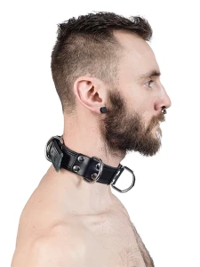 Image of the Genuine Leather BDSM Slave Necklace by Mister B