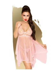Woman wearing the Sexy Babydoll Babydoll by Penthouse in sensual lingerie