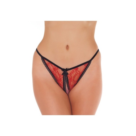 Image of the Sexy Open Tanga from the brand Amorable by Rimba - Lingerie Femme Érotique