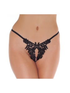 Lingerie femme sexy - String supersexy ouvert par Amorable by Rimba