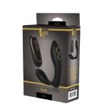 Dream Toys Renée multifunctional stimulator in black with gold accents