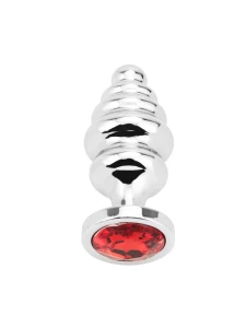 Plug Anal Juwel Metall Rot Mittel von der Marke PLGZ
