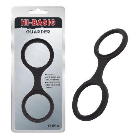 Abbildung der Hi Basic Garder Silikon Handschellen von Chisa, ein BDSM Accessoire