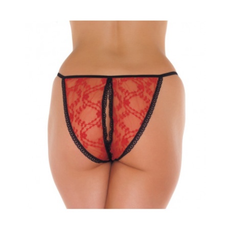 Image of the Sexy Open Tanga from the brand Amorable by Rimba - Lingerie Femme Érotique