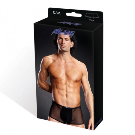 Immagine di Boxer Blue Line Mesh Trunk, lingerie da uomo sexy e confortevole