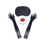 Bild des Sexy "Allure" Masken- und Handschuh-Sets aus dem Hause Hot Fantasy