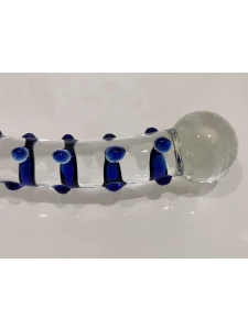 Image of the Dildo in Glass Icicles No. 05 by JOYRIDE, an elegant and sensual sextoy