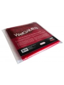 Image of Wetgames Red Waterproof Sheet - Joydivision Erotic Accessory