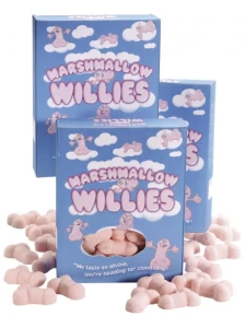 Box of Zizis marshmallows by Spencer-Fleetwood
