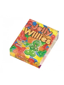 Jelly Willies Bonbons in Form von 'Zizis' Geleebonbons