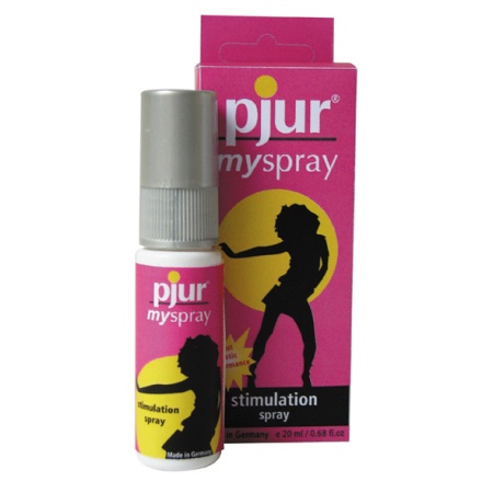 Image du Spray stimulant féminin MySpray de Pjur, un produit de stimulation féminine