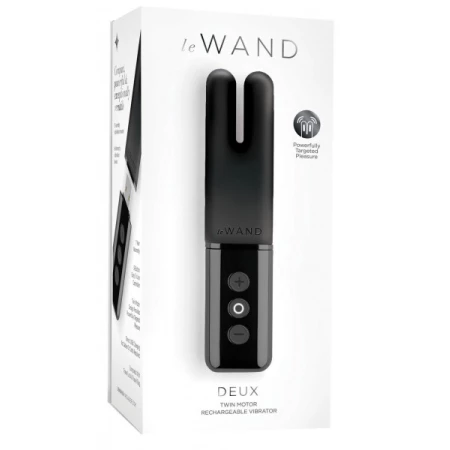 Product image Le Wand Deux Clitoral Vibrator - Black