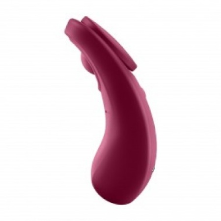 Bild des angeschlossenen Klitorisstimulators Satisfyer Sexy Secret