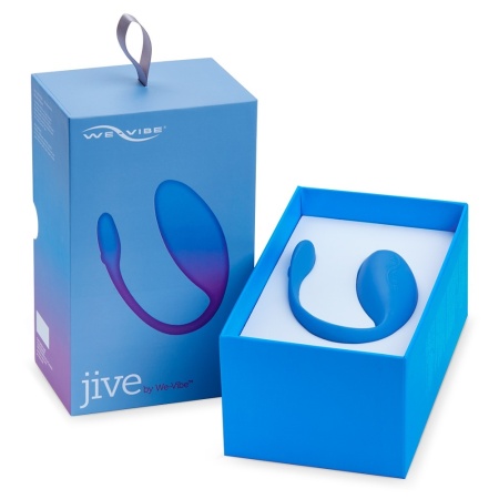 Immagine dell'ovetto vibrante We-Vibe Jive Blue con connessione Bluetooth