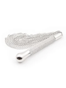 Elegant BDSM whip with silver rhinestones from Smart Moves