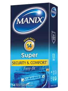 Box of Manix Super Condoms