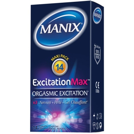 Preservativi Manix ExcitationMax - Piacere intenso e sicuro