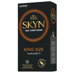Confezione da 10 preservativi senza lattice Manix Skyn King Size