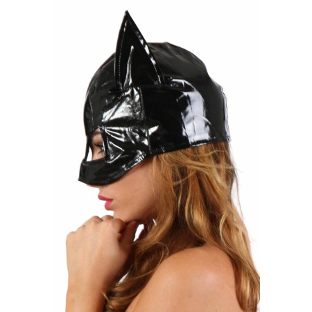 Bild der Vinylmaske Catwoman von der Marke Soisbelle, ein elegantes und unverzichtbares Accessoire