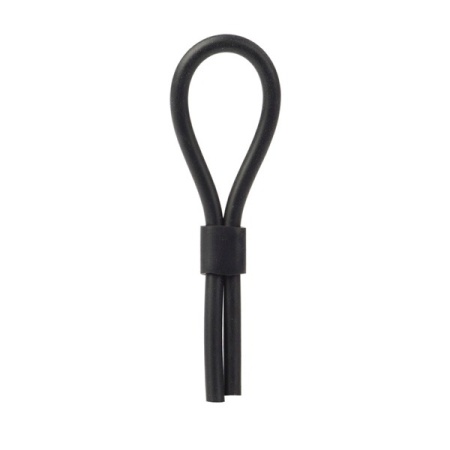Product image Stud Silicone Lasso by Adonis, black silicone erection ring