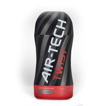 Image of Tenga Air-Tech Twist Tickle Masturbator, black and discreet
