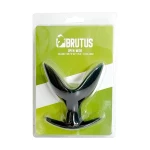 Plug anal Brutus XL ouvert à double pointe en silicone