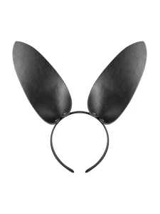 Fascia per orecchie di coniglio Fetish Tentation in finta pelle di alta qualità