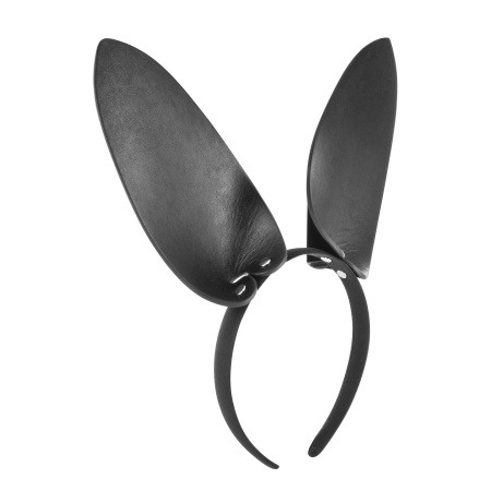 Fetish Tentation rabbit ears headband in high-quality imitation leather