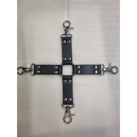 Cintura a croce nera - Accessorio BDSM di Smart Moves