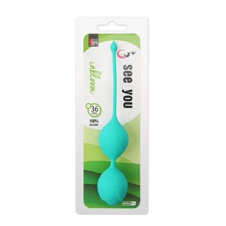 Image des Balles Kegel Geisha 36mm Vert de la marque Dream Toys