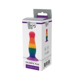 Image of the Rainbow Silicone Anal Plug by Dream Toys