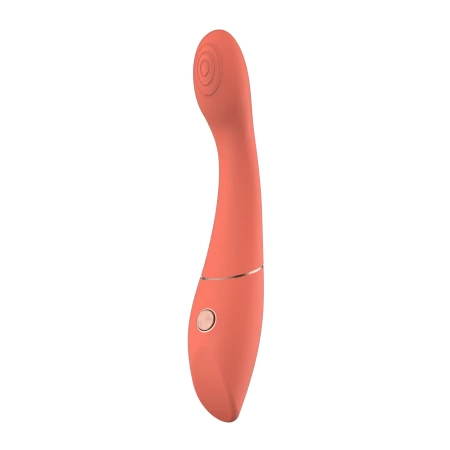 Vibromasseur Point-G Candice de Dream Toys en couleur rose corail