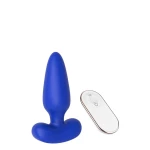 Plug Vibrant - Dream Toys Cheeky Love en silicone noir