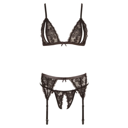 Image of the Sexy Floral Lace Set by Cottelli Collection