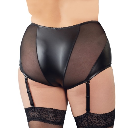 Image of the Sexy Suspender Belt Panties from the Cotelli Collection