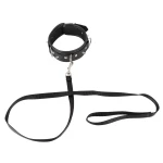 Image du Vegan Fetish - Collier et Laisse BDSM en Cuir Végétalien